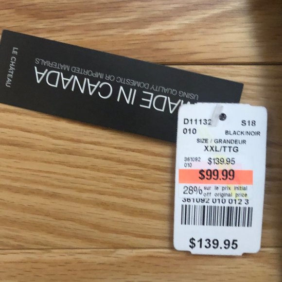 XXL is out of stock Le Chateau black little dress - Picture 8 of 11